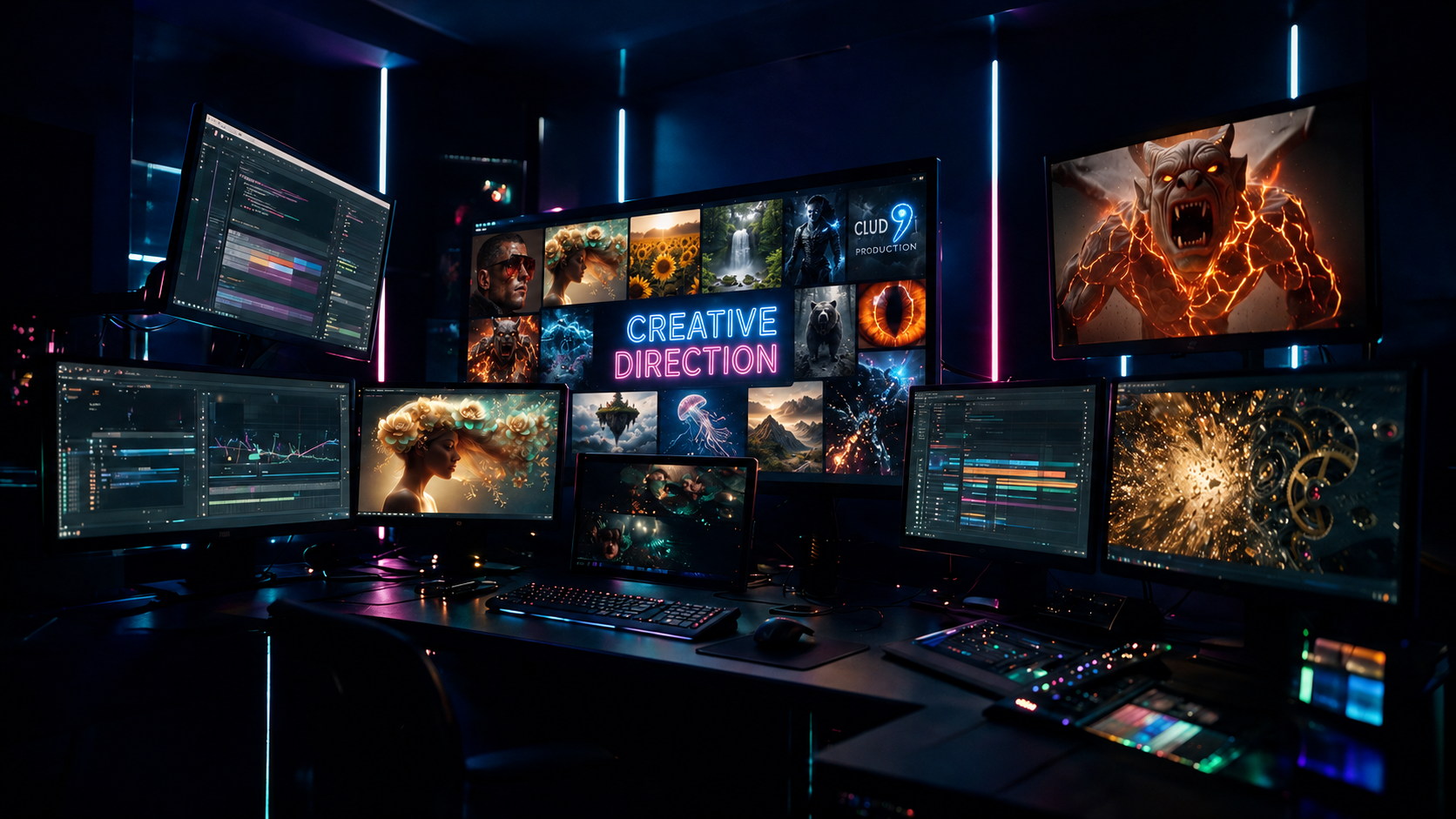 Creative direction and film work by Glow Me Studios CA